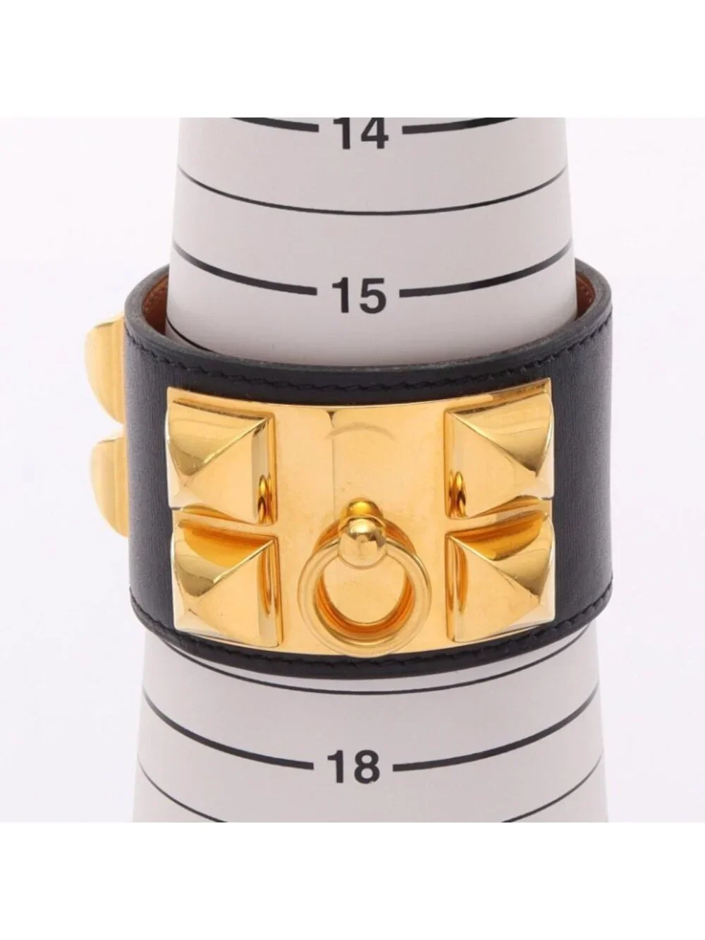 Hermes Bangle Collier de Chien Calf Bracelet